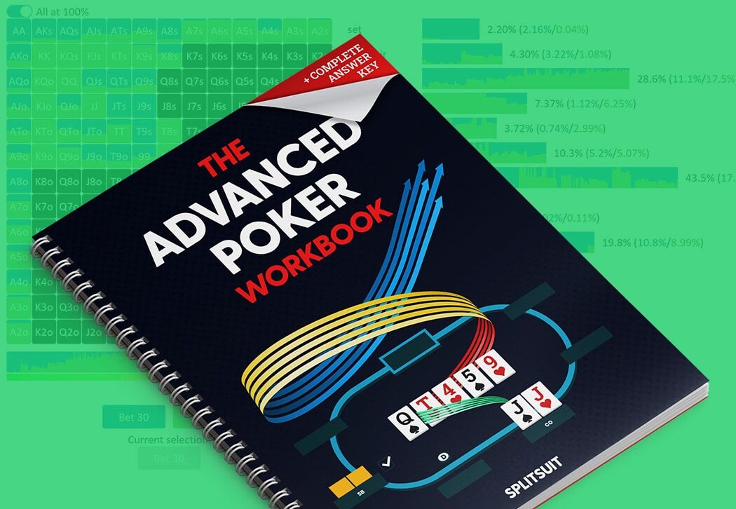 The Advanced Poker Workbook + Software