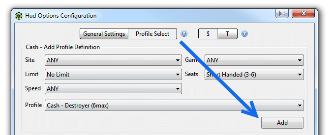 Setting Your Default PT4 Hud