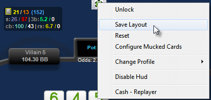How To Move PT4 Poker Hud Elements