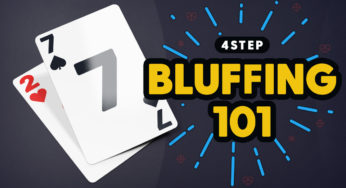 Poker Bluffing 101 (Finding +EV Bluffs)