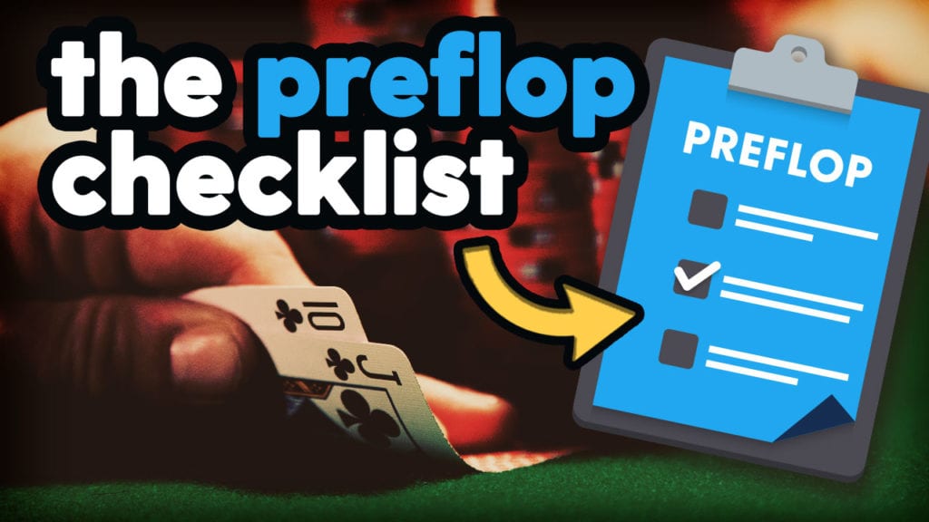 Preflop Poker Guide